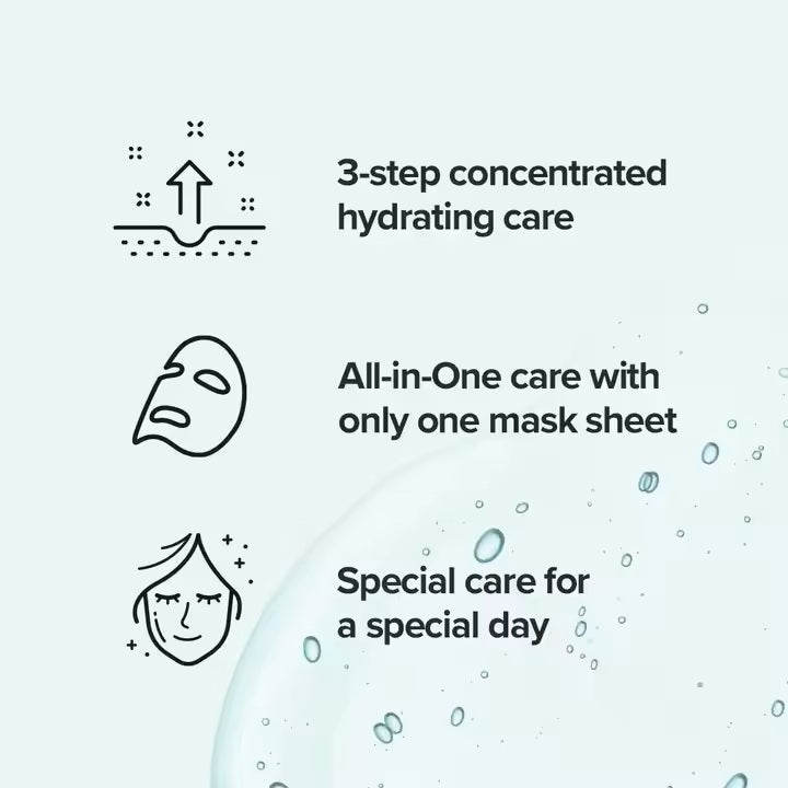 JMsolution JM Marine Luminous Pearl Deep Moisture 3 Step Mask (box of 10)