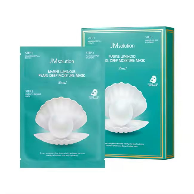 JMsolution JM Marine Luminous Pearl Deep Moisture 3 Step Mask (box of 10)